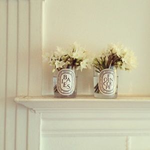 Single empty Diptyque 190gm candle  jar